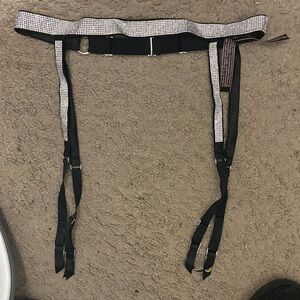 Bling garter belt